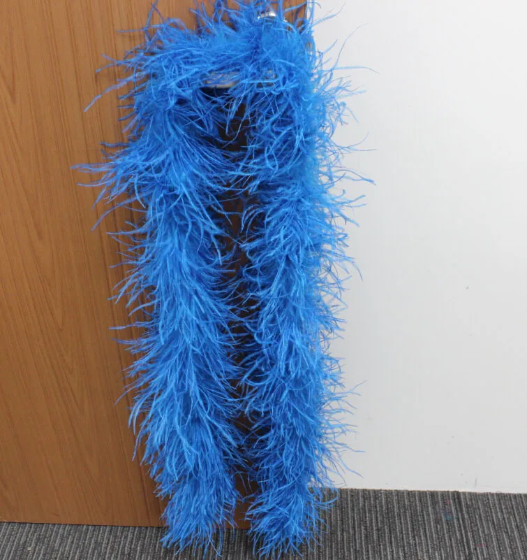 FH276 Decorative Dyed Ostrich Feather Boa