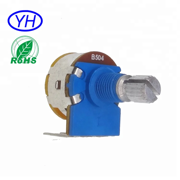 R1611S B1 углеродных пленок 3 контакты 16 мм диммер потенциометр с на выключатель