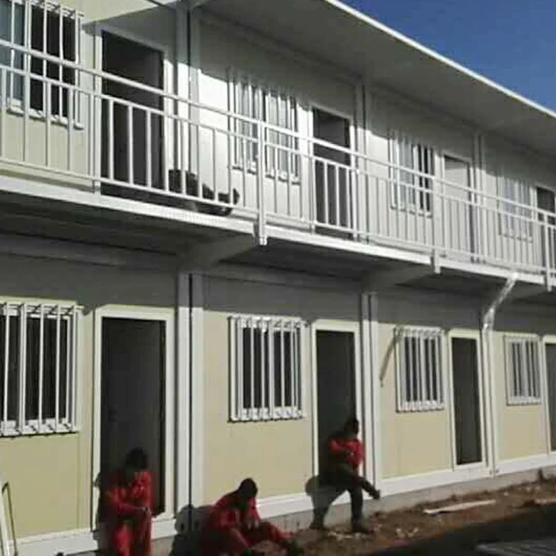 honduras low cost easy install removable modern prefab modular container duplex house