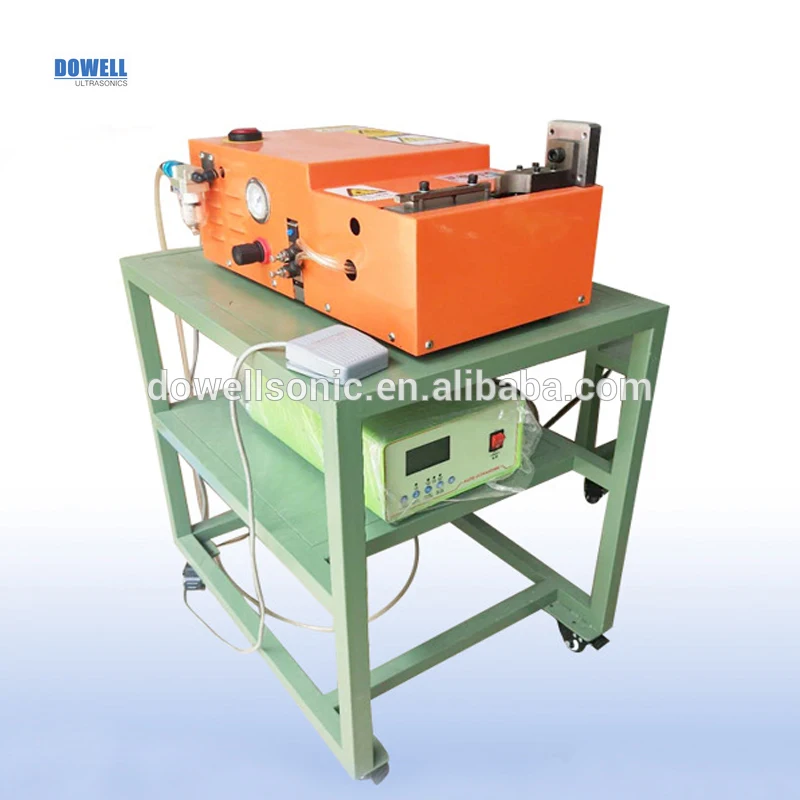 Pneumatic spot welding machine for metal wire and cable