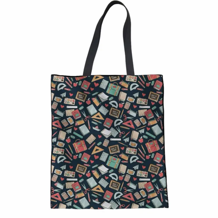 Trending Hot Products Cheap Portable Eco-friendly Lady Canvas Shopping Tote Bag