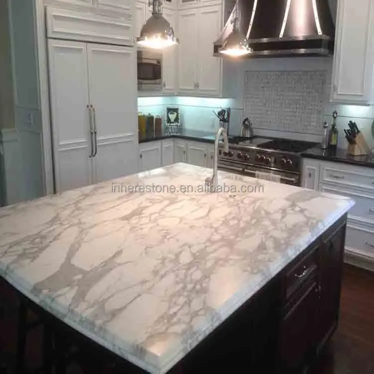 White marble kitchen worktops,kitchen island countertop