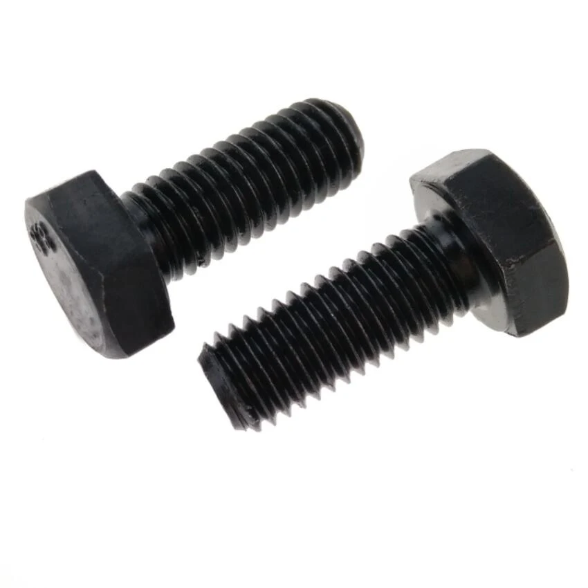 8.8 Grade M8 Hex Bolts Black DIN 933 Standard Fastener