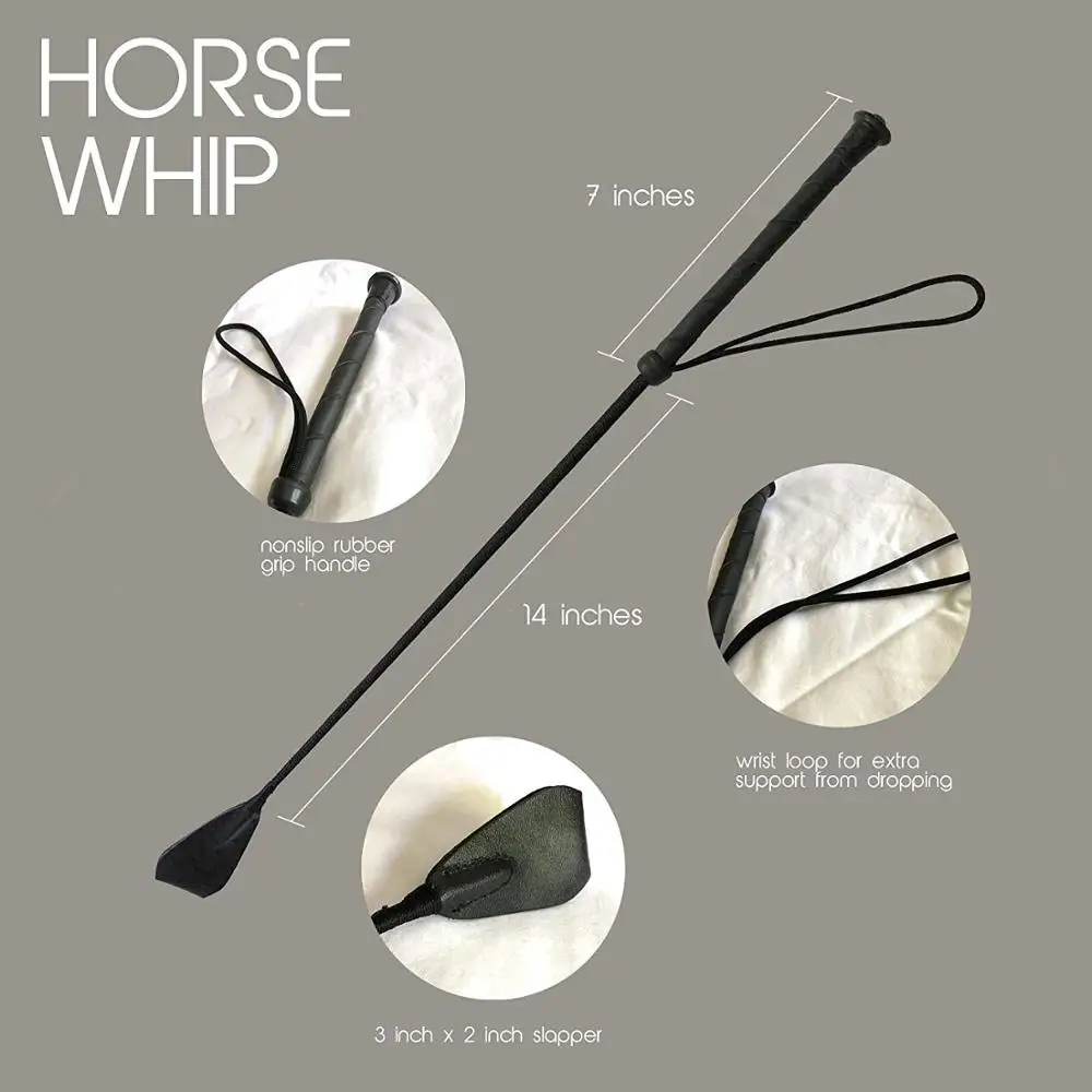  Оптовая продажа высококачественный дешевый кожаный тренировочный кнут для лошадей