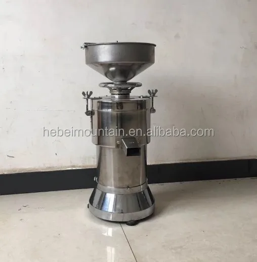 15-30kgs/h output small peanut butter sesame butter soybean milk making machine for sale
