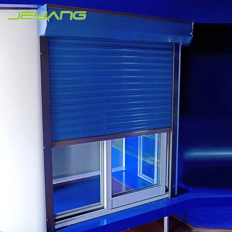 Внутренней безопасности стальные Прокатки Окна электрические жалюзи