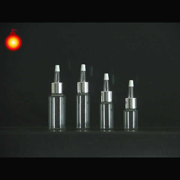 3ml~30ml Hot sale make up packing clear empty glass ampoule bottle with dropper essential oil glass dropper bottles