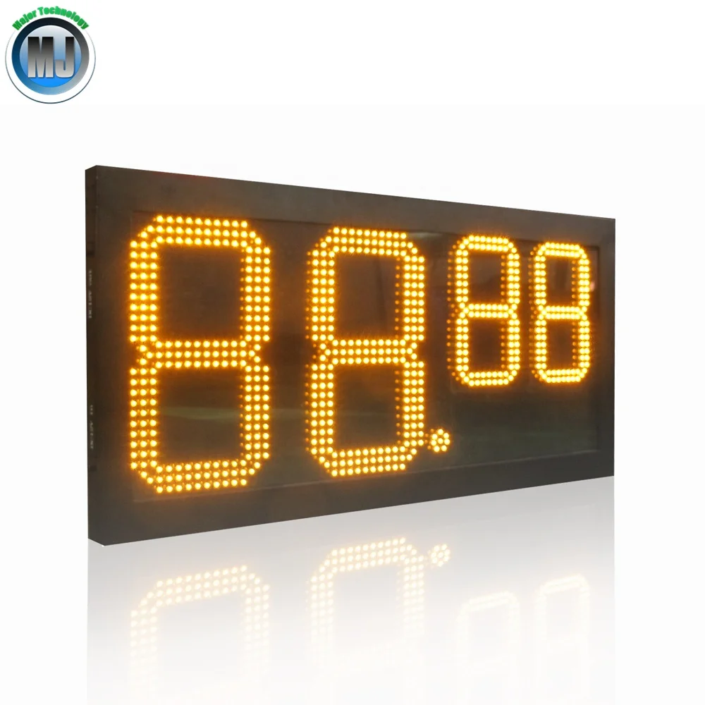 
Outdoor Waterproof 12 inch 7 segment led fuel price display 
