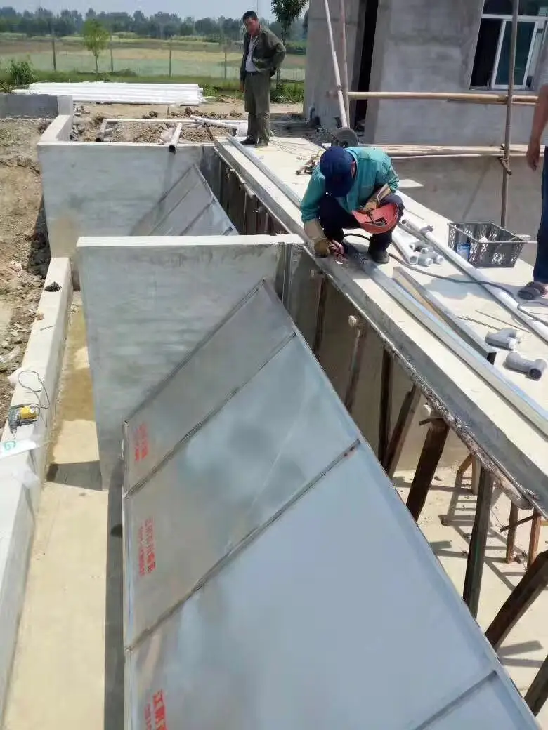 
Outdoor fish farm RAS recirculating aquaculture system accessories Circulating flow water pond culture system 