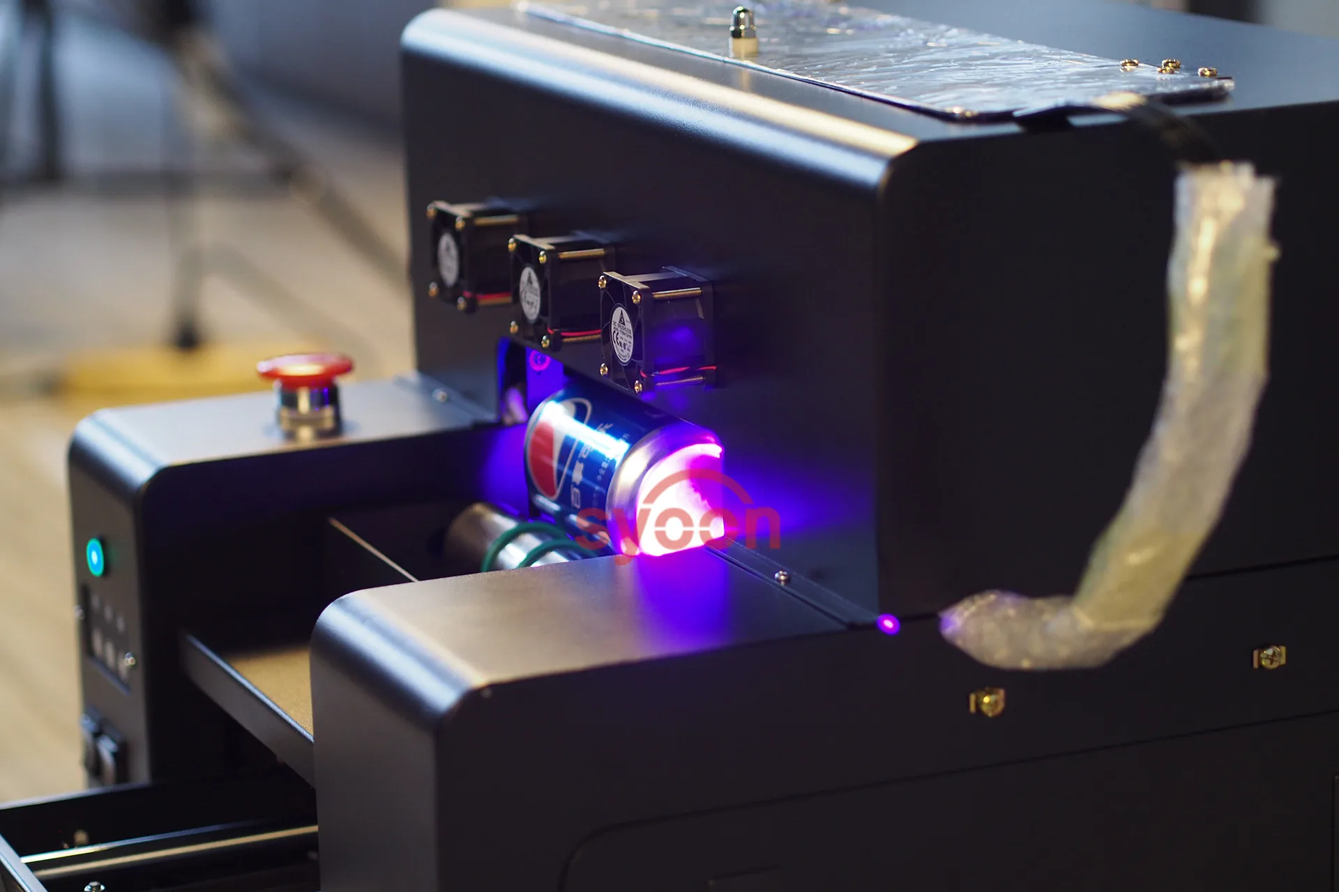 2019 3d UV LED Bottle  Cylinder Flatbed Printer ,plastic ,metal,glass,acrylic,wood multifunxtional uv printer A4