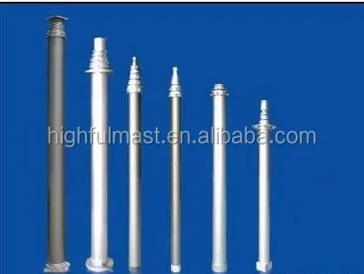 
2-10m portable pneumatic telescopic mast pole with tripod for antenna using 