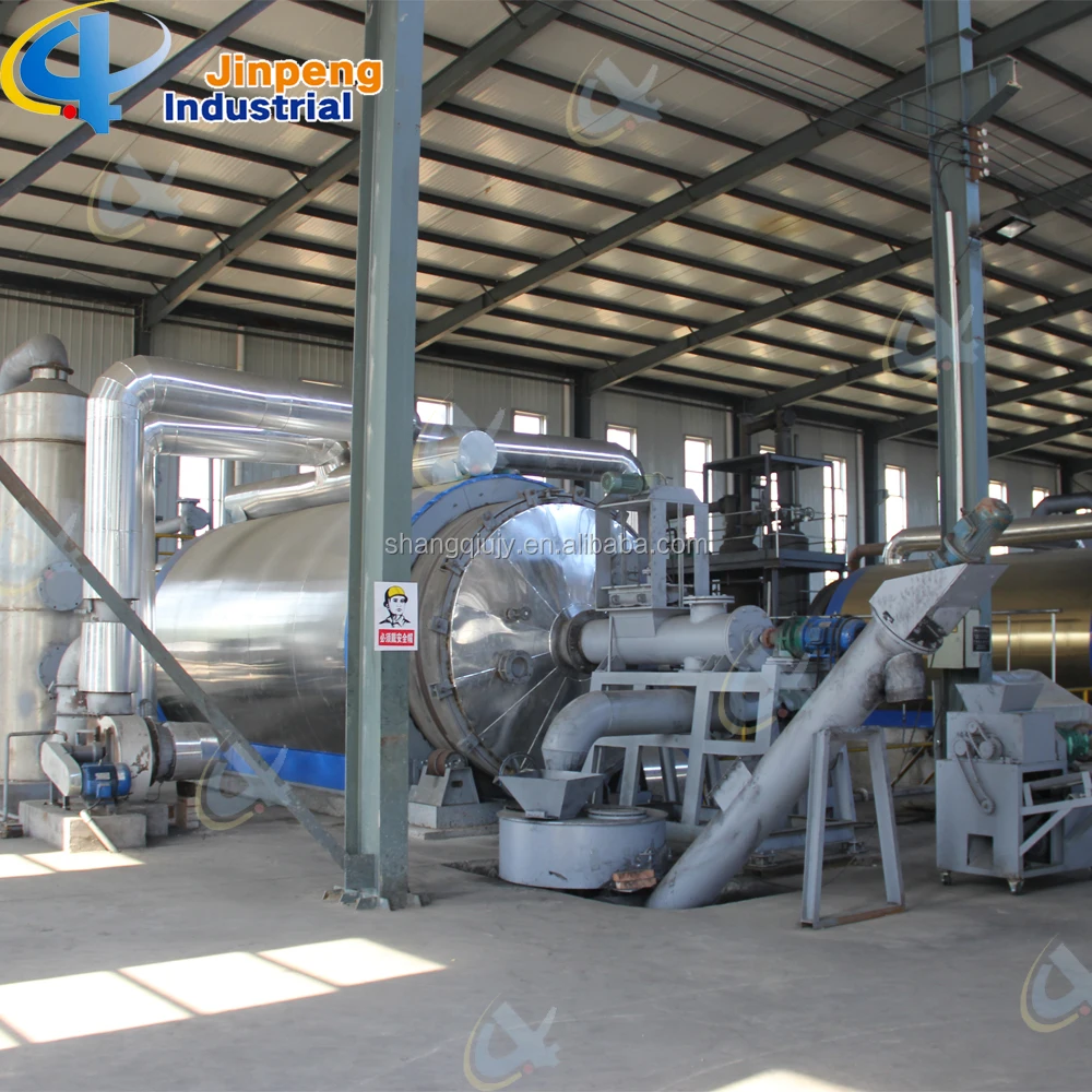Waste Tire Pyrolysis Carbon Black Refining Machine