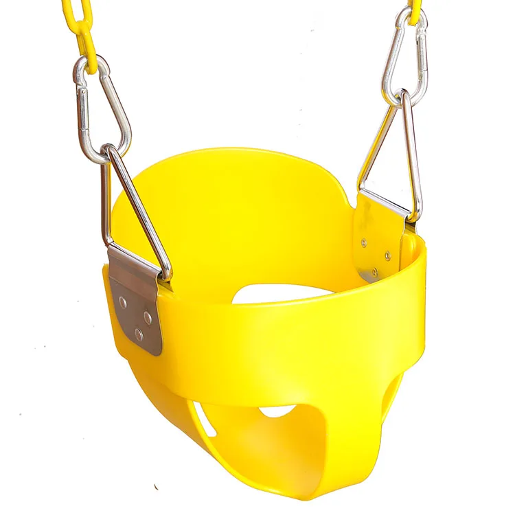 fashion safe EVA full bucket baby swing set indoor and outdoor playground patio park kids swing