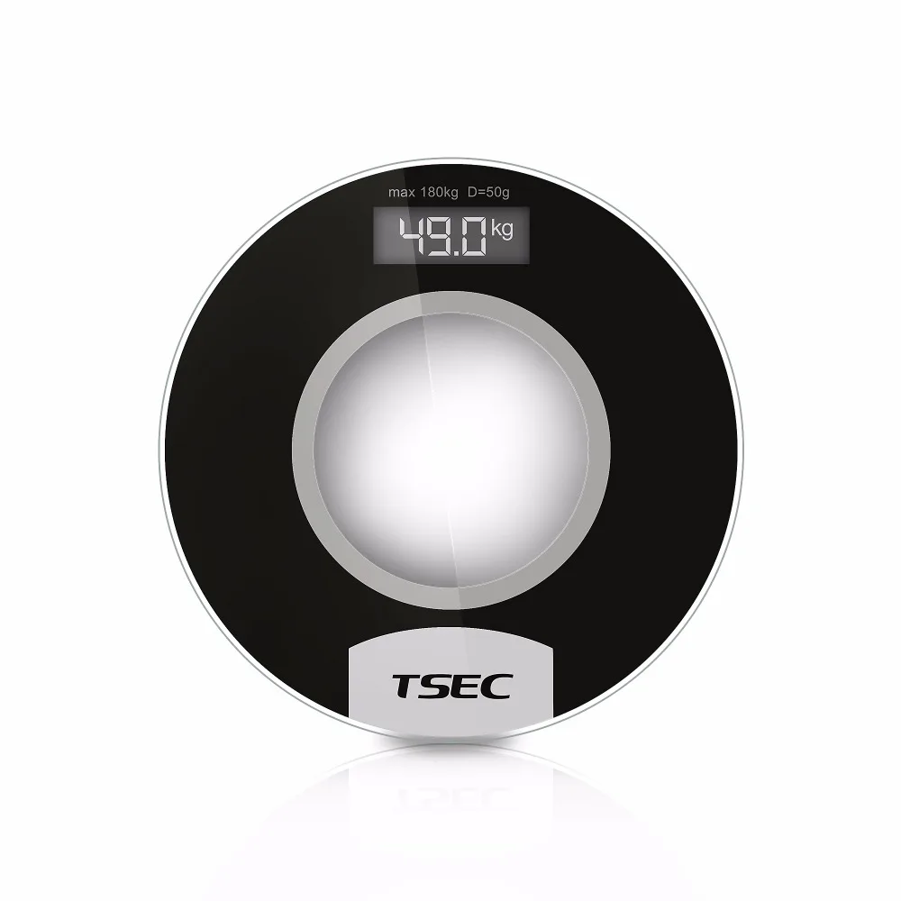 2021 отличные круглые цифровые весы для ванной комнаты, электронные подарочные весы с ЖК-дисплеем