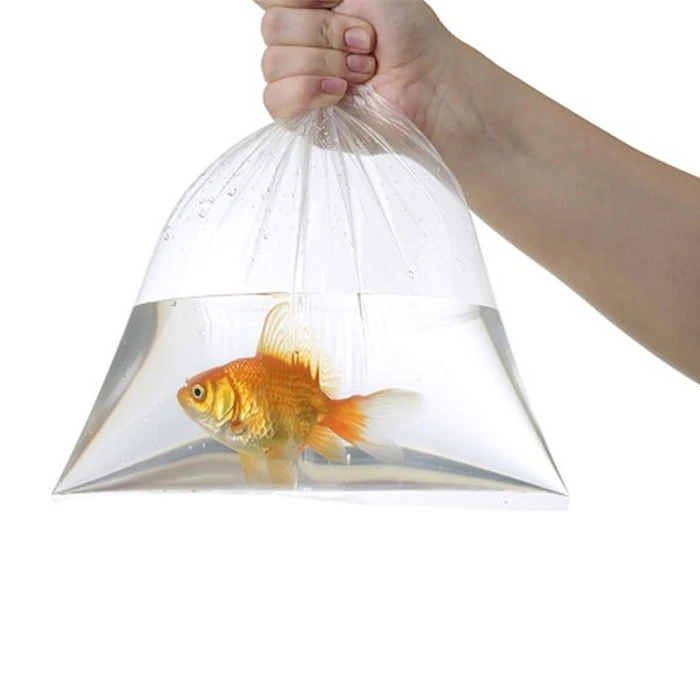 Hot Sale High Strength Water Tight Polythene Fish Transportation Bag