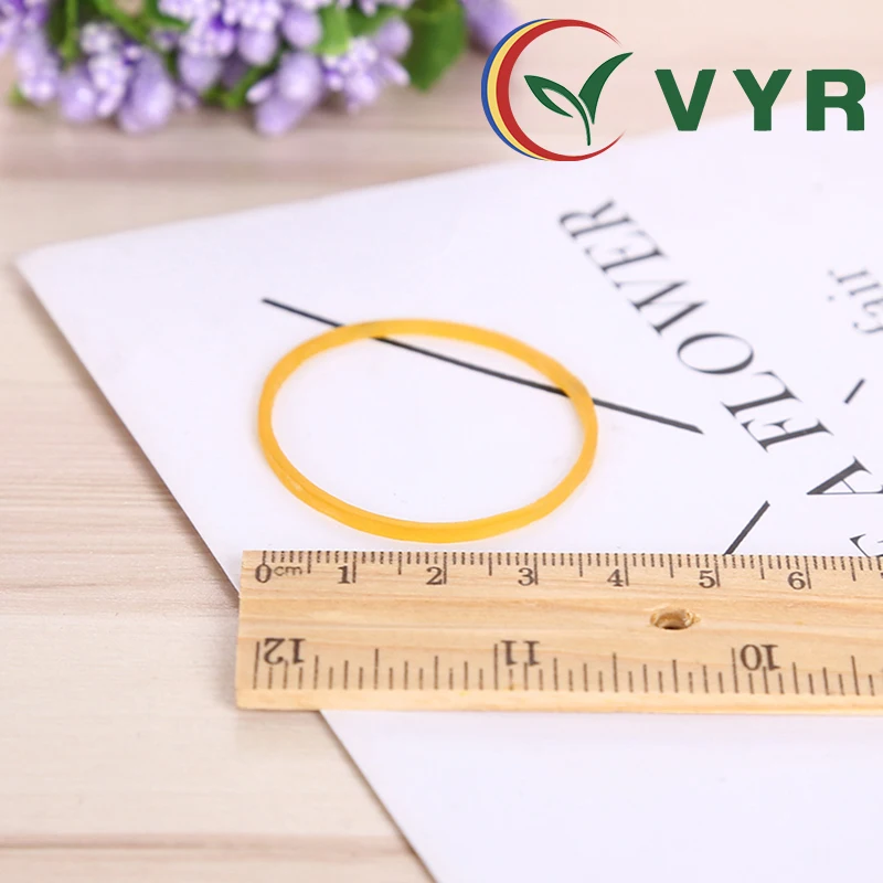 High quality durable small colored rubber band for money and any purposes 1.5 Inches in Diameter