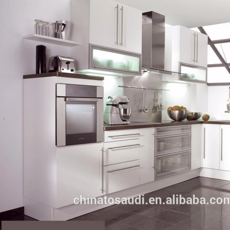 
2018 Best Seller Modern Aluminium Kitchen Cabinet With Aluminium Handle Design 