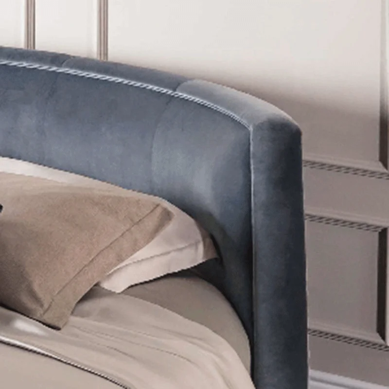 Новая Современная дизайнерская мебель круглой формы, удобная простая новая деревянная мебель для спальни, Современная круглая кровать