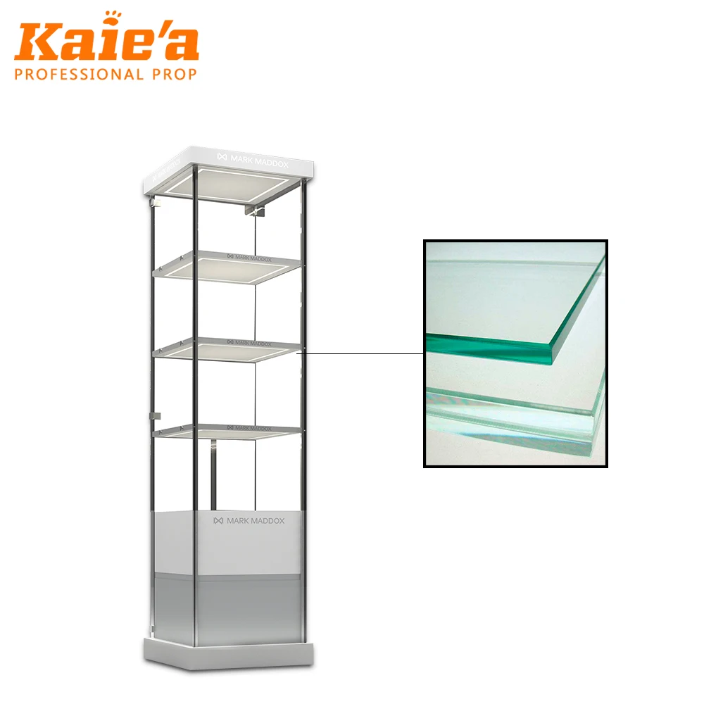 Lockable Glass Jewelry Showcase Display Cabinet Boutique display cabinet and used glass showcases