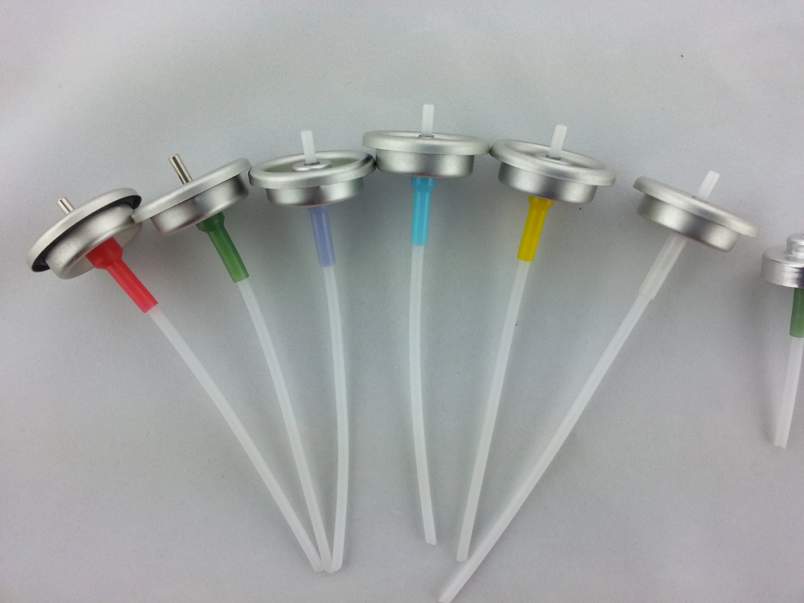 Жестяной Пустой Аэрозольный алюминиевый баллон привод клапана