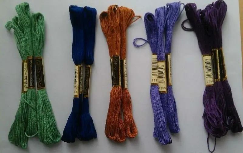 
100%egyptian cotton embroidery thread 