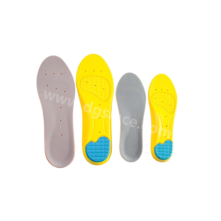 Comfort Anti-Fatigue Shoe Inserts Memory Foam Shock Absorption Ergonomically Designed Reduce Pain and Improve Balance Insoles
