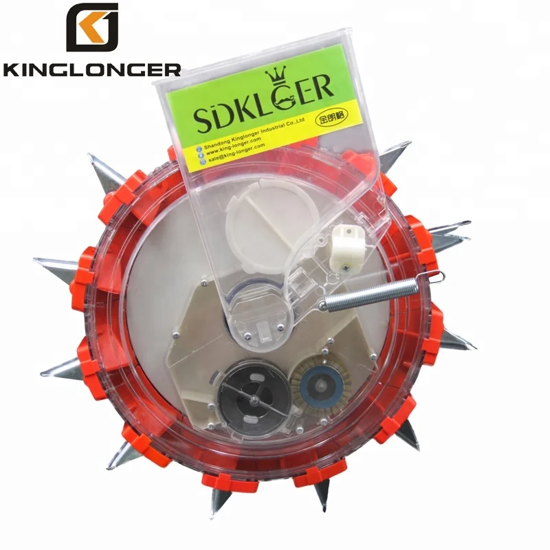 KLG-12 popular man power hand push manual soybean seeder planter