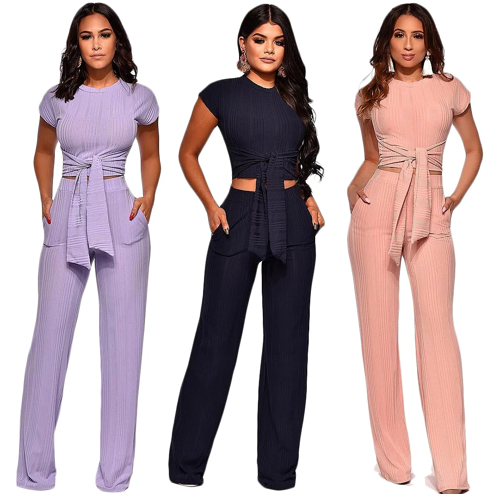 Guangzhou Wholesale 2022 China Supplier Women Clothing two piece set woman clothing FM-S3508