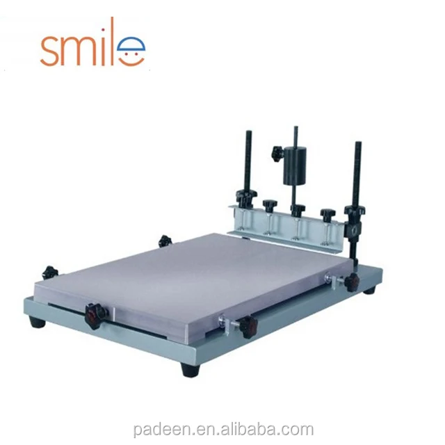 
PCB Assembly Manual Screen Printer Small Size Manual Stencil Printing Machine 