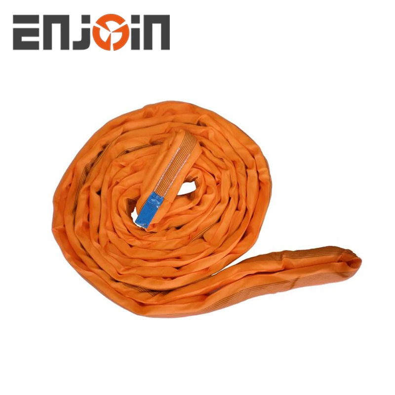 4 tonne working load polyester lifting round sling 6 meters