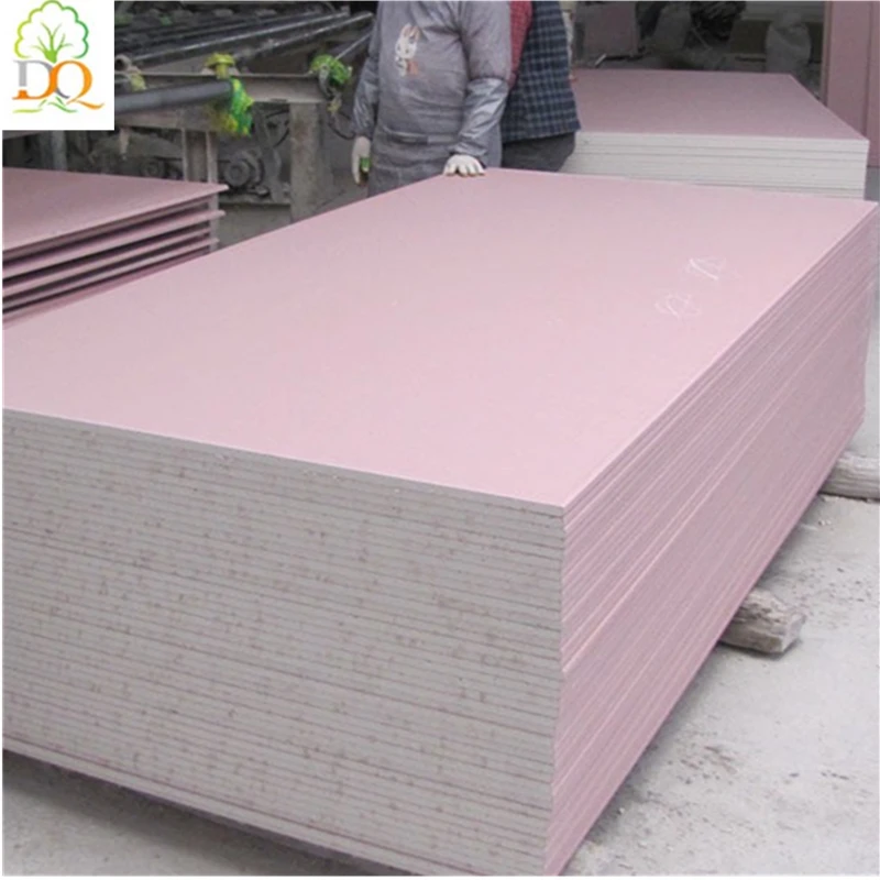
Standard Paper Faced fireproof Gypsum Board Price Plasterboard For Drywall 