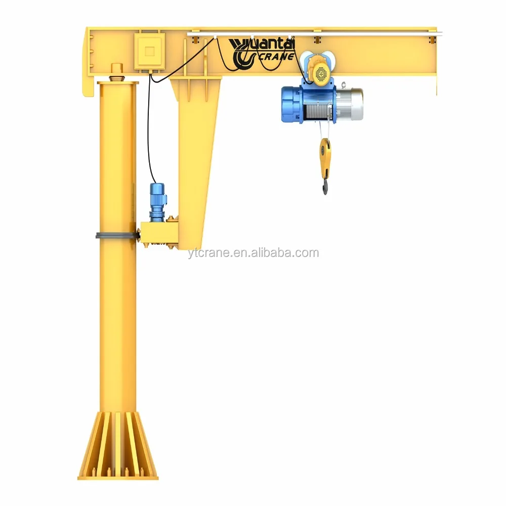 360 градусов вращающийся напольные 0,25 тонн 1 тонна 2 тонны, 3 тонны, 5 тонн столба подъема небольшой стреловой кран цена