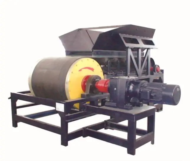 Powder Iron Ore Magnetic Separator/ Dry Magnetic Separation