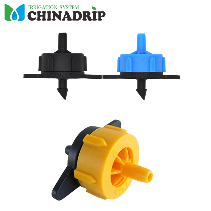 Irrigation System Agriculture Drip Irrigation Adjustable Pressure Compensating Dripper