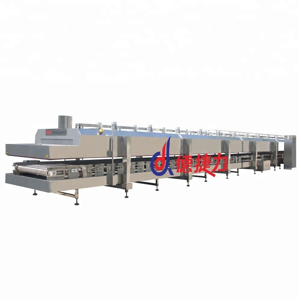 ODM China customized industrial cheap price  liquid nitrogen tunnel freezer shock freezing IQF tunnel freezer