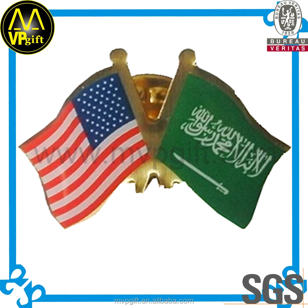 Новый металлический магнитный значок с принтом из