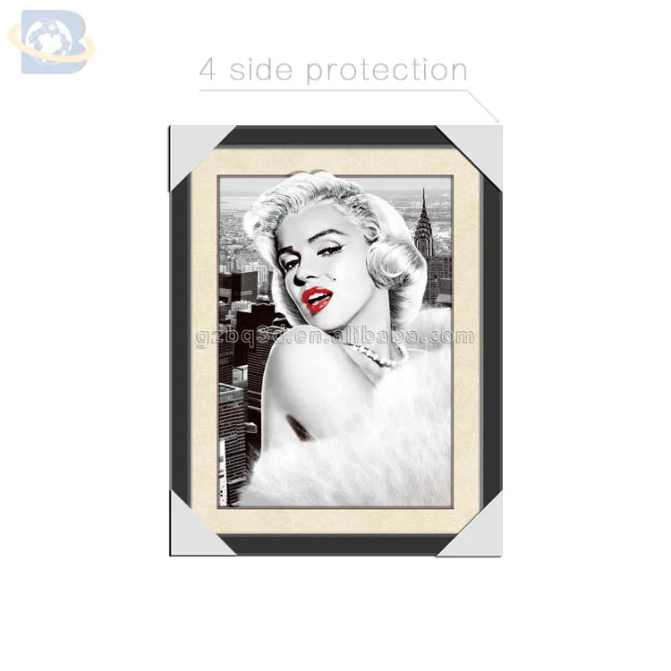 
3D european movie star painting picture 