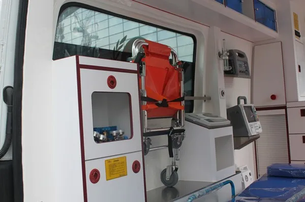 WSX-G1 pvc fabric folded portable medical emergency evacuation stair chair stretcher