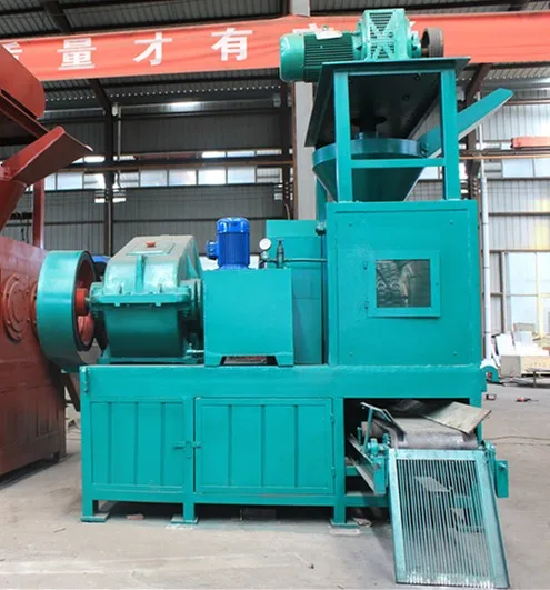 Magnesite, lime, dolomite, soda ash briquetting make system