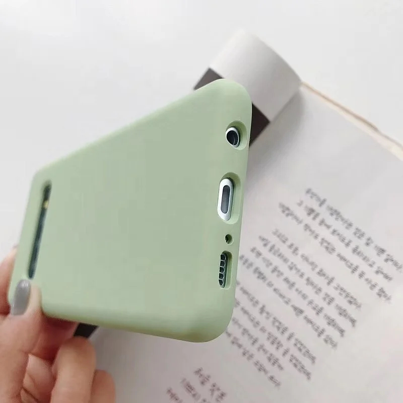 2019 Hot Sale Soft Touch Liquid Silicone Phone Case for Samsung Galaxy S10 S9 S8 Cover