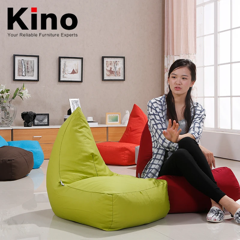 New design Small shape design bean bag chair attractive bean bag filled with EPS bean ball for promotion