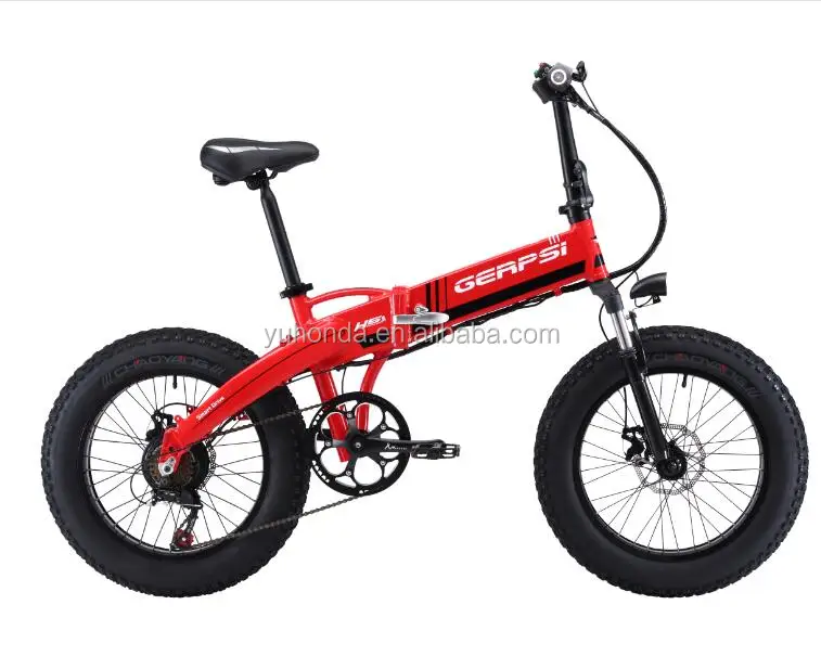 2018 Best Selling Fat Tyre Snow Bike 20 Inch Alloy Frame Hidden Battery Mini Folding Electric Bike CE/EN15194 Approved