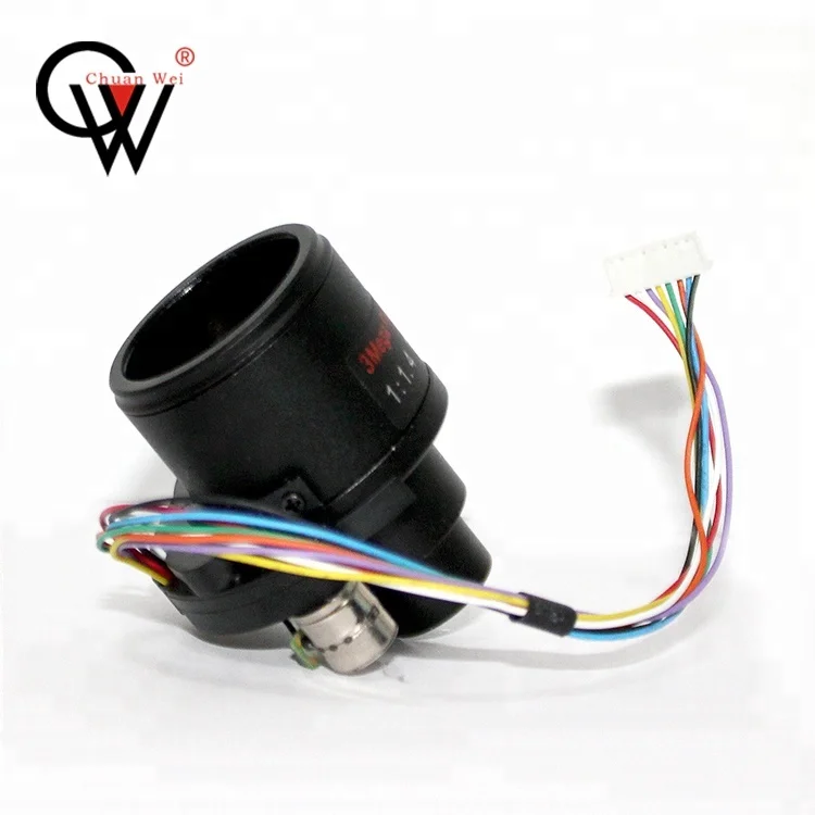 CW 2.8-12mm  F1.4 3MP  Motorized  Auto Iris IR CCTV Camera Lens