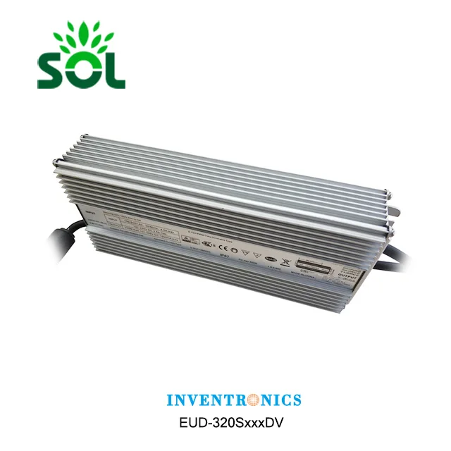 Inventronics EUD Series 600W 0-10V Timer Dimmable Programmable IP67 Led Driver