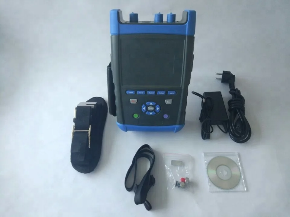 Chinese CETC41 AV6418 OTDR 1310 1550 1625nm + VFL +power meter + LinkMap PON optical time domain reflectometer