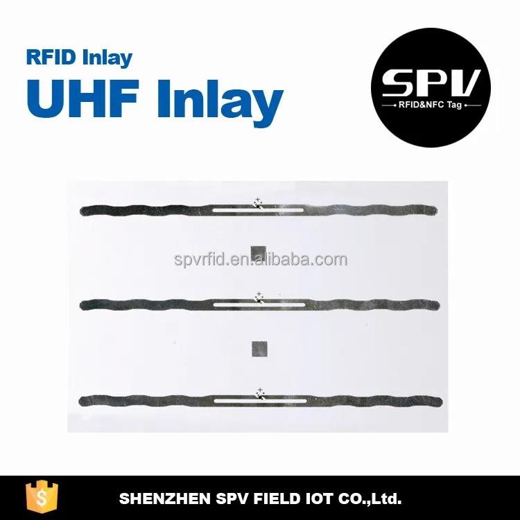 UHF/ВЧ Индивидуальные RFID Антенны Дизайн для Инкрустация Этикетки