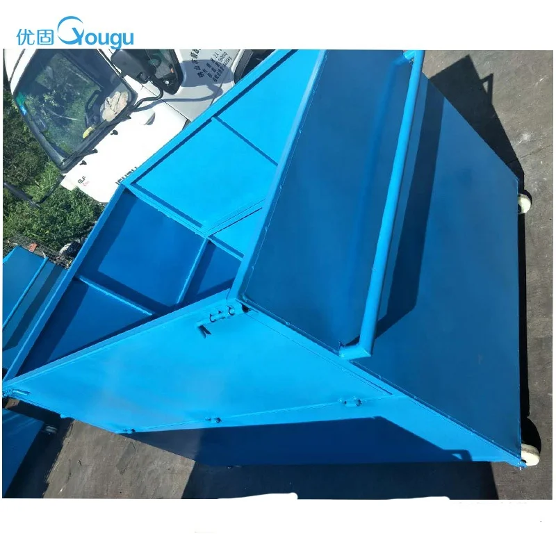 
 Прочный промышленный контейнер для хранения на колесах  