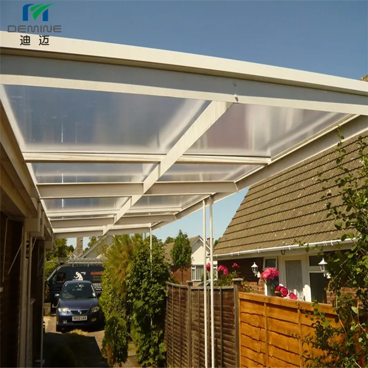 
Anti-UV Polycarbonate sheet Canopy Parking Shade 