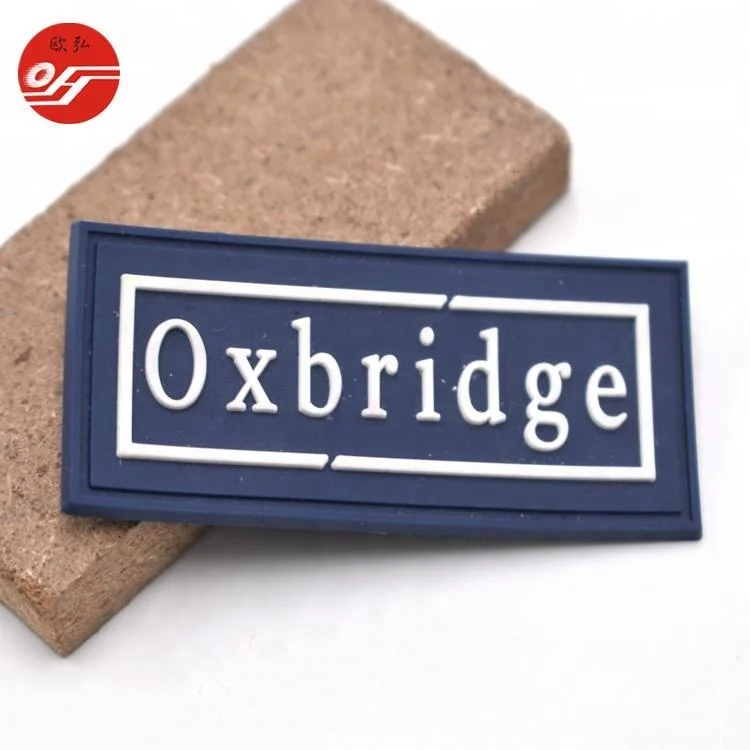 
Durable Custom 3D Logo Sew-on Rubber Label Pvc Tag for Clothing 