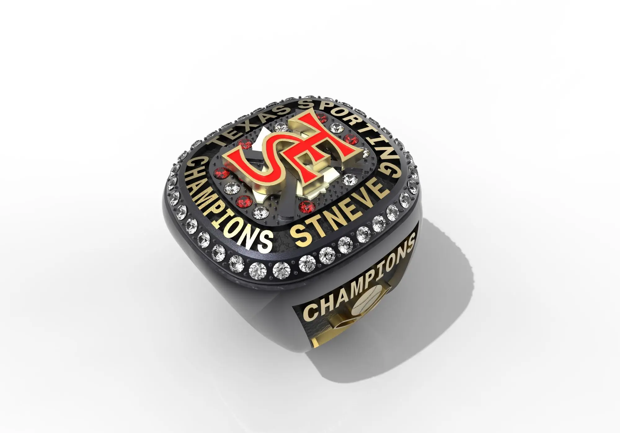 Hot Sale Zinc Alloy Championship Ring Custom Sports Championship Ring